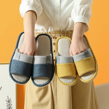 Dép vải siêu bền cho nam nữ - Đẹp dễ thương, 5 màu, đế chống trơn trượt, cao cấp, giảm còn 49k