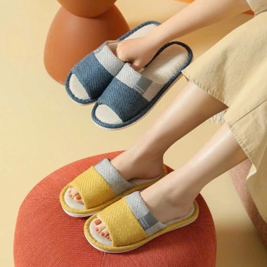 Dép vải siêu bền cho nam nữ - Đẹp dễ thương, 5 màu, đế chống trơn trượt, cao cấp, giảm còn 49k
