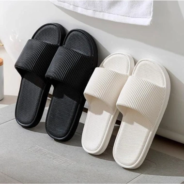 Dép văn phòng nam nữ sọc quai ngang siêu nhẹ êm chân - Giá giảm 30% 24.992₫