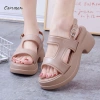 Dép Wedge CAPUBEW Roman Nữ Bãi Biển Thanh Lịch - Giá 104.000đ Giảm 30% 3
