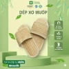 Dép xơ mướp tự nhiên KB Ecolife - Massage chân, tẩy tế bào chết, chống hỏi chân, siêu mềm 129k