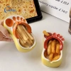 Dép xỏ ngón đáng yêu đa năng: Sốt cà chua, nước tương, salad, đĩa nhúng, bát ăn nhẹ, tấm gia vị - Giá 128.590 VND