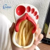 Dép xỏ ngón đáng yêu đa năng: Sốt cà chua, nước tương, salad, đĩa nhúng, bát ăn nhẹ, tấm gia vị - Giá 128.590 VND 2