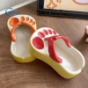 Dép xỏ ngón đáng yêu đa năng: Sốt cà chua, nước tương, salad, đĩa nhúng, bát ăn nhẹ, tấm gia vị - Giá 128.590 VND 3