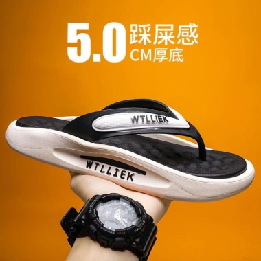 Dép xỏ ngón mùa hè cao cấp, đế mềm chống trượt, thoải mái đi biển ngoài trời - 576k