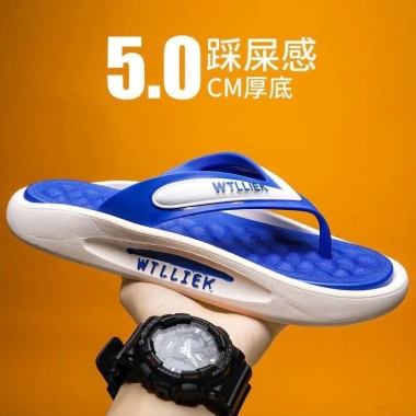 Dép xỏ ngón mùa hè cao cấp, đế mềm chống trượt, thoải mái đi biển ngoài trời - 576k