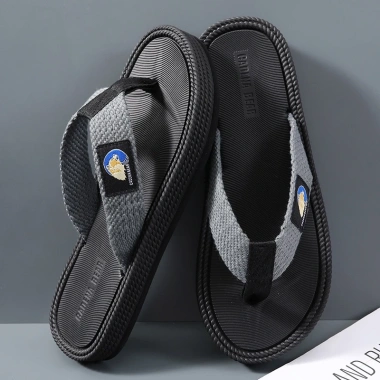 Dép xỏ ngón nam thời trang mùa hè, sandal đế mềm chống trượt đi biển - Bubblu08 2
