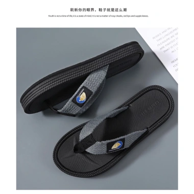 Dép xỏ ngón nam thời trang mùa hè, sandal đế mềm chống trượt đi biển - Bubblu08 6