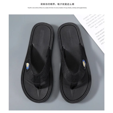 Dép xỏ ngón nam thời trang mùa hè, sandal đế mềm chống trượt đi biển - Bubblu08 8