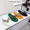 Dép xỏ ngón quai đá đế bệt nhẹ êm, cực xinh - Chi Chanh Store G100 210k