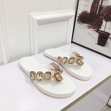 Dép xỏ ngón quai đá đế bệt nhẹ êm, cực xinh - Chi Chanh Store G100 210k