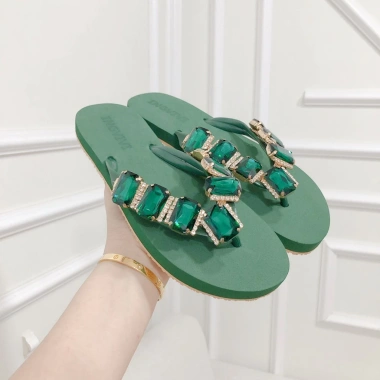 Dép xỏ ngón quai đá đế bệt nhẹ êm, cực xinh - Chi Chanh Store G100 210k
