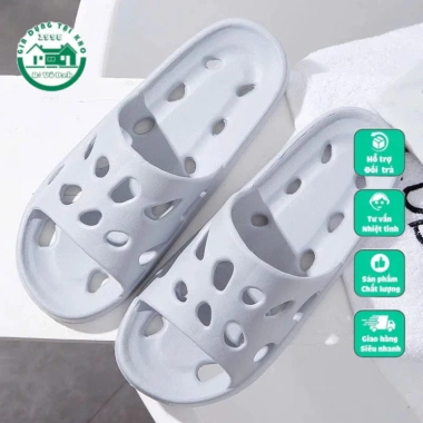 Dép xốp lỗ chống trơn hình ô vuông cho nhà tắm, văn phòng, khách sạn - nhẹ, tiện lợi, 35.000₫ 4 Dép xốp lỗ chống trơn hình ô vuông cho nhà tắm, văn phòng, khách sạn - nhẹ, tiện lợi, 35.000₫ 4