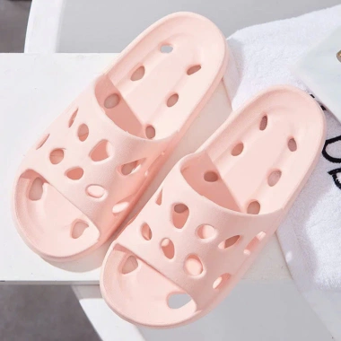 Dép xốp lỗ chống trơn hình ô vuông cho nhà tắm, văn phòng, khách sạn - nhẹ, tiện lợi, 35.000₫