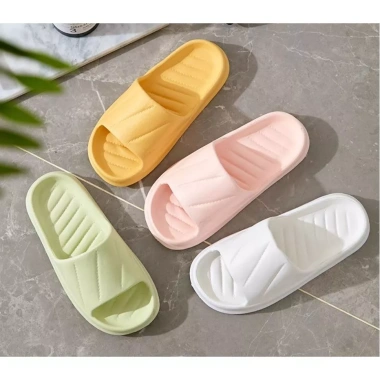 Dẹ́p xốp vân siêu nhẹ chống trơn trượt D29 cho nam nữ, giá 27.000₫, dùng trong nhà tắm, văn phòng, khách sạn 2
