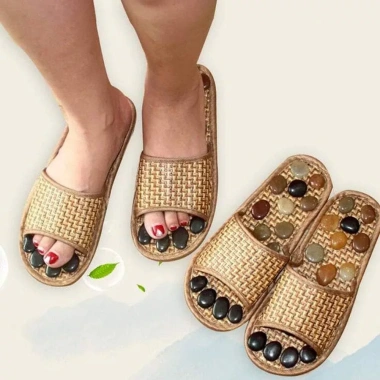 Dépp Cói Đủ Size Massage Huyệt Chân Sỏi Đá Thư Giãn, Sức Khỏe, Giá 119.999đ