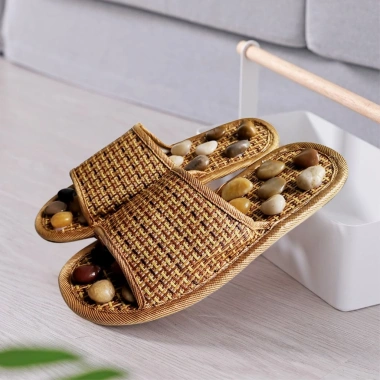 Dépp Cói Đủ Size Massage Huyệt Chân Sỏi Đá Thư Giãn, Sức Khỏe, Giá 119.999đ