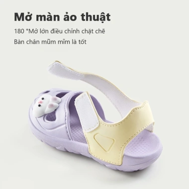 Dépp Cross Đế Mềm Chống Trượt In Hình Thỏ Mario Dễ Thương Cho Bé Gái 177.450 VND 6