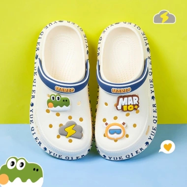 Dépp Cross Mario Đế Mềm Chống Trượt In Hình Đáng Yêu Dành Cho Trẻ Em - Giá Khuyến Mãi 192.780 VND 8