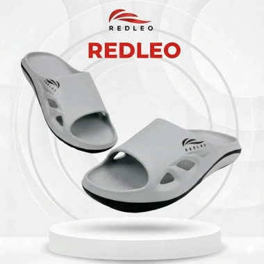 Dépp Nam REDLEO Breeze Slide Qoai Ngang - Êm Nhẹ, Chống Trơn Trượt, Kháng Mùi, Chuẩn Size RL50