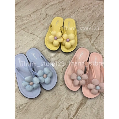 Dépp Nơ Hở Ngón Kiểu Pháp Nữ Thời Trang, Hoa To Xinh, Du Lịch 2.025 Size Nhỏ 119.800₫