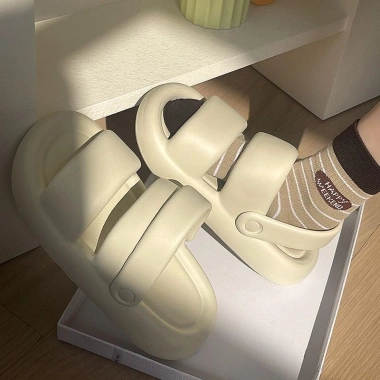 Dépp Sandal Nữ Đế Mềm Hai Cánh, Chống Trơn Trượt, Thích Hợp Đi Biển - Giá Giảm 21% 3