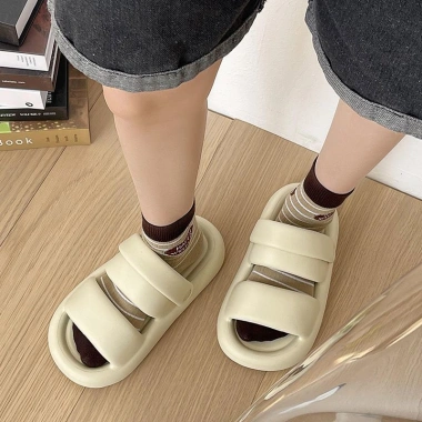Dépp Sandal Nữ Đế Mềm Hai Cánh, Chống Trơn Trượt, Thích Hợp Đi Biển - Giá Giảm 21% 5