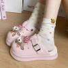 Dépp Sục Nữ Ngày Tết - Charm Sticker Gấu Bông Dễ Thương, Thời Trang, 219k