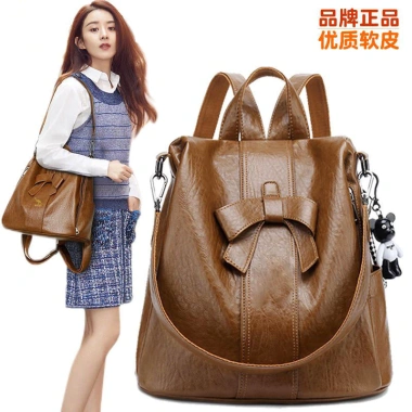 Desinvolte Premium Ba Lô Nữ Chống Trộm 2.024 – Da Thật, Phong Cách Mới, Dung Tích Lớn, Giá 274.218₫