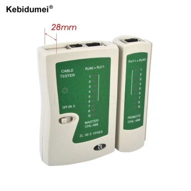 Detector Kiểm Tra Cáp Mạng RJ45 RJ11 RJ12 CAT5 UTP - Công Cụ LAN Từ Xa, Giá 138.000₫
