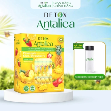 Detox Dứa Thơm Antalica 20 Gói – Bổ Glutathione, Vitamin C, Giá 55.000₫ 7