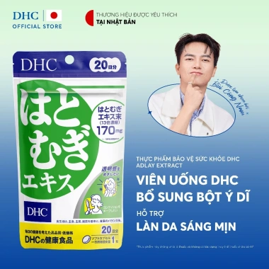 DHC ADLAY EXTRACT 20-60 ngày - Thực phẩm bảo vệ sức khỏe, viên uống hỗ trợ bột ý dĩ, giá ưu đãi 235.000 VND