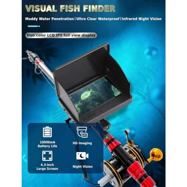 Di Động Cá Độ Sâu Finder 1.080P 4.3 inch LCD - Camera 220 độ, Tầm Nhìn Ban Đêm 0.6-500m, Giá Ưu Đãi 698.900₫ 3 Di Động Cá Độ Sâu Finder 1.080P 4.3 inch LCD - Camera 220 độ, Tầm Nhìn Ban Đêm 0.6-500m, Giá Ưu Đãi 698.900₫ 3