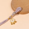 Di Sản Sườn Xám - Khóa Dệt Tay, Cuộn Dây Pipa Đuôi Dài, Bím Vải, Hanfu A611.11 3