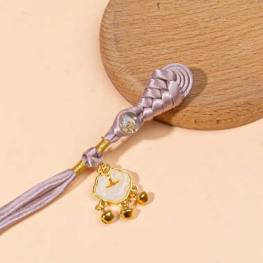 Di Sản Sườn Xám - Khóa Dệt Tay, Cuộn Dây Pipa Đuôi Dài, Bím Vải, Hanfu A611.11 3 Di Sản Sườn Xám - Khóa Dệt Tay, Cuộn Dây Pipa Đuôi Dài, Bím Vải, Hanfu A611.11 3