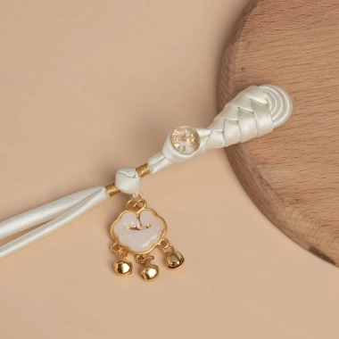 Di Sản Sườn Xám - Khóa Dệt Tay, Cuộn Dây Pipa Đuôi Dài, Bím Vải, Hanfu A611.11 8 Di Sản Sườn Xám - Khóa Dệt Tay, Cuộn Dây Pipa Đuôi Dài, Bím Vải, Hanfu A611.11 8