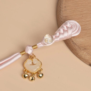 Di Sản Sườn Xám - Khóa Dệt Tay, Cuộn Dây Pipa Đuôi Dài, Bím Vải, Hanfu A611.11 10 Di Sản Sườn Xám - Khóa Dệt Tay, Cuộn Dây Pipa Đuôi Dài, Bím Vải, Hanfu A611.11 10