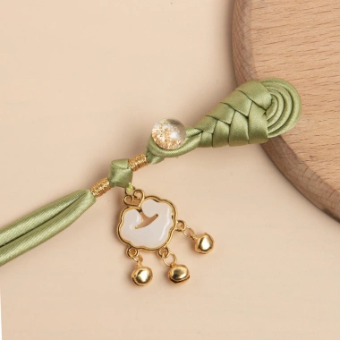 Di Sản Sườn Xám - Khóa Dệt Tay, Cuộn Dây Pipa Đuôi Dài, Bím Vải, Hanfu A611.11 13 Di Sản Sườn Xám - Khóa Dệt Tay, Cuộn Dây Pipa Đuôi Dài, Bím Vải, Hanfu A611.11 13