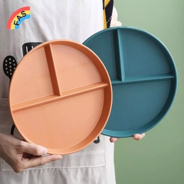 Đĩa ba lưới Tây cho salad & trái cây – Đĩa ăn kiêng, chia rơm lúa mì, giá 34.1k 7 Đĩa ba lưới Tây cho salad & trái cây – Đĩa ăn kiêng, chia rơm lúa mì, giá 34.1k 7