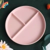 Đĩa ba lưới Tây cho salad & trái cây – Đĩa ăn kiêng, chia rơm lúa mì, giá 34.1k 10