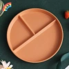 Đĩa ba lưới Tây cho salad & trái cây – Đĩa ăn kiêng, chia rơm lúa mì, giá 34.1k 15