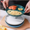Đĩa Ba Lưới Tây - Salad Trái Cây, Chia Rơm Lúa Mì, Khay Đựng Thực Phẩm 35.500 VND