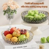 Đĩa Bánh Kẹo Vân Kim Cương HanaX - Nhựa Cao Cấp, Đĩa Trái Cây Tết 2.026, 57.000 VND 2