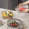 Đĩa Bánh Kẹo Vân Kim Cương HanaX - Nhựa Cao Cấp, Đĩa Trái Cây Tết 2.026, 57.000 VND 5