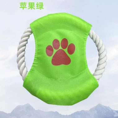 Đĩa bay chó gặm bền dây bông - Huấn luyện ngoài trời, mài răng, ngăn cắn phá cho Corgi và Frenchie, chỉ 79.191₫ 7