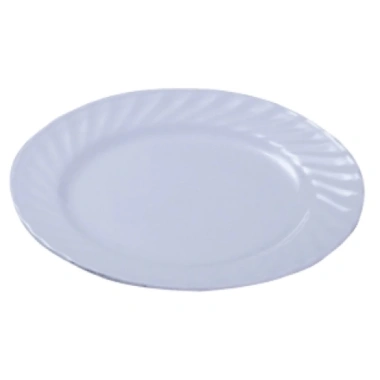 Dĩa Cạn Tròn Size Lớn DO12-DO14 Trắng Nhựa Fataco Melamine Giá ưu đãi 72.000₫