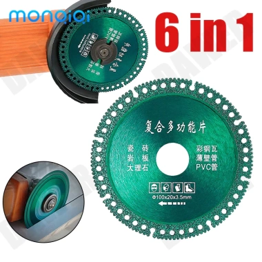 Đĩa cắt kim cương đa năng 6 trong 1 MONQIQI - Giá chỉ 24.500₫ Đĩa cắt kim cương đa năng 6 trong 1 MONQIQI - Giá chỉ 24.500₫