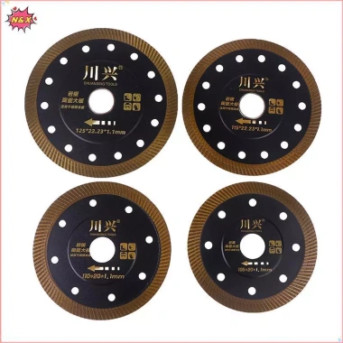 Đĩa cắt kim cương mỏng 105‑125mm - Đá cẩm thạch, Ngói, Máy mài góc, Cưa tròn - 113.960₫