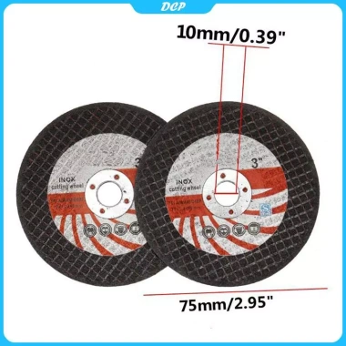 Đĩa cắt mini 75mm DCP 5 chiếc bánh mài nhựa 3inch cho máy mài góc - Giá 35.600 VND 10 Đĩa cắt mini 75mm DCP 5 chiếc bánh mài nhựa 3inch cho máy mài góc - Giá 35.600 VND 10
