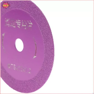 Đĩa cắt N X 75mm cưa thủy tinh ngọc pha lê, bánh xe đặc biệt cho gạch men, máy mài góc, giá 89.210₫ 4